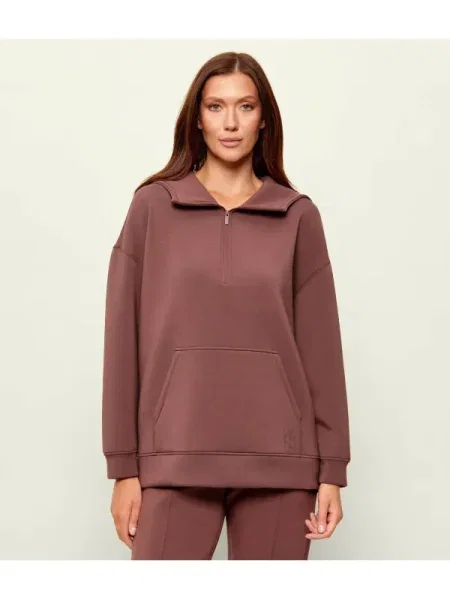 Weekend Max Mara bluză RADURA maro