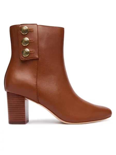 Botki LAUREN RALPH LAUREN brązowe