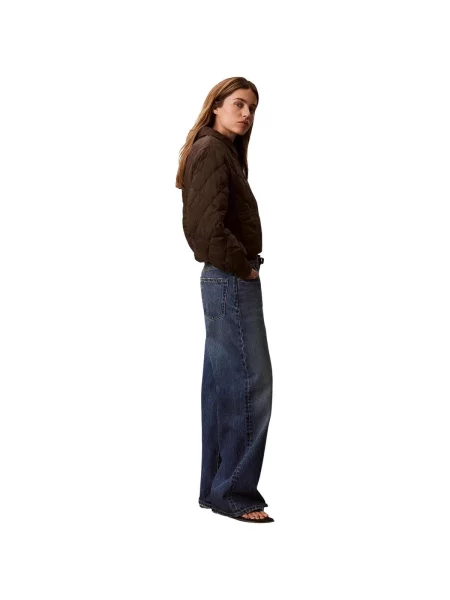Calvin Klein Jeans Geacă de primăvară-toamnă maro