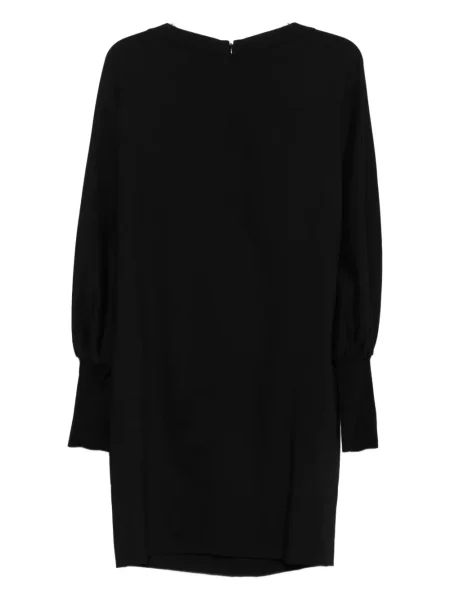 Rochie maxi Antonelli lungă de costum negru