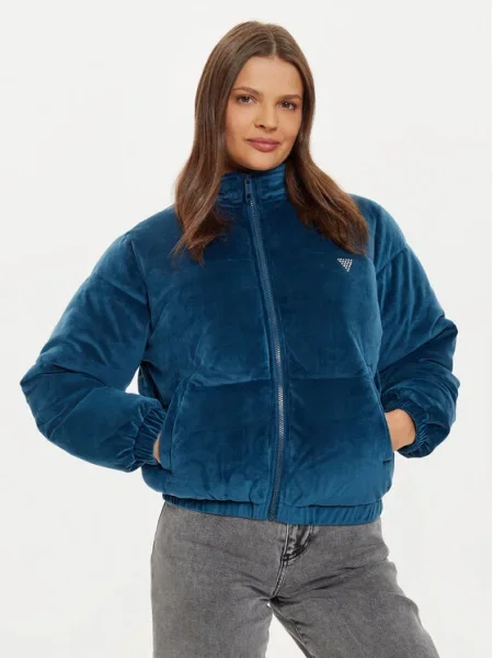 Guess Geacă de iarnă albastru