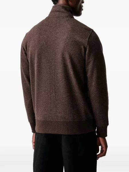 Bluza rozpinana Gant brązowa