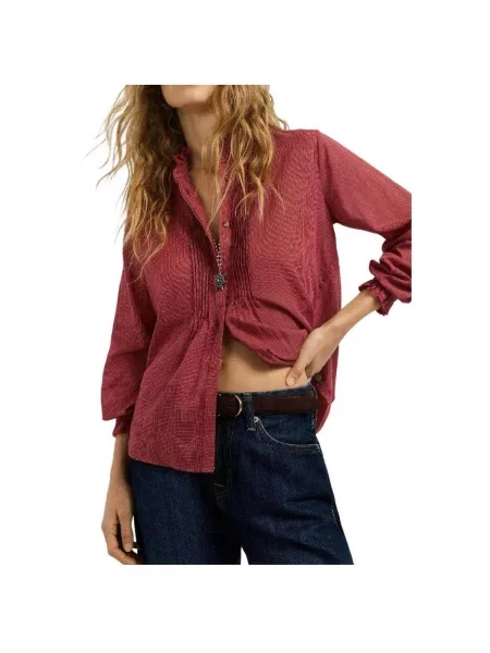 Denim ruha Pepe Jeans piros