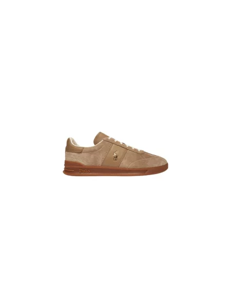 Polo Ralph Lauren sneakersy zamszowe Hrt Aera Pp beżowy