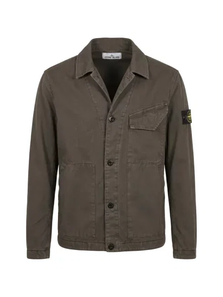 Geacă Stone Island cu strasuri gri
