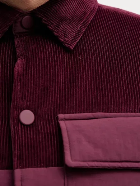 Куртка United Colors of Benetton зимова бордовий