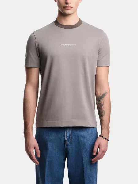 Футболка Emporio Armani сірий