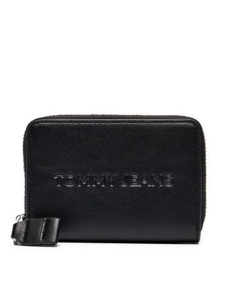 Голям дамски портфейл Tommy Jeans черно