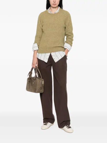 Pantaloni Golden Goose maro