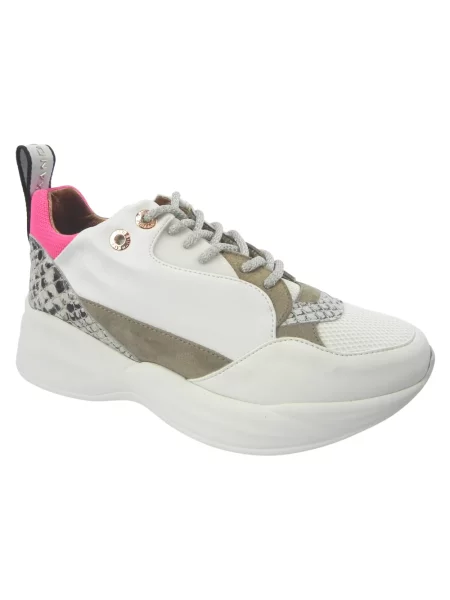 Sneakersy Alexander Smith białe