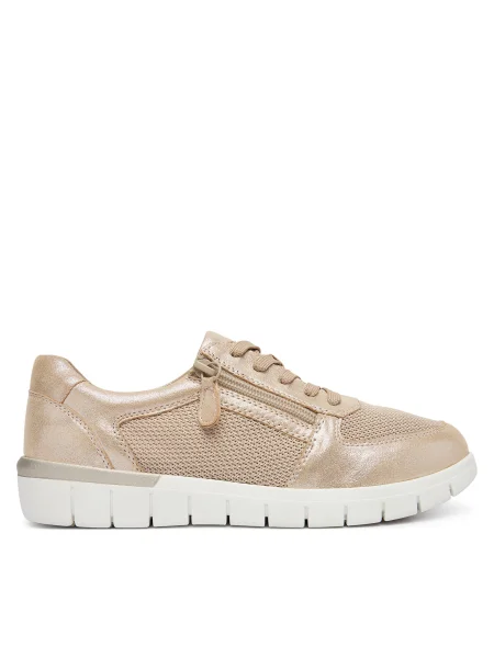 Sneakers Caprice Auriu