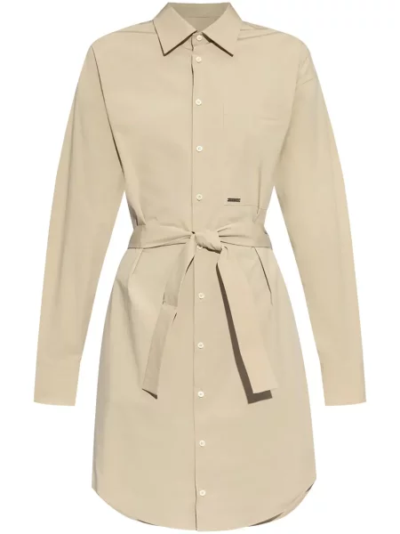 Rochie tip cămașă Dsquared2 până la genunchi de costum