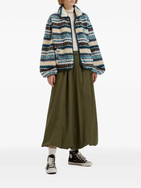 Geacă Fingercroxx din fleece albastru