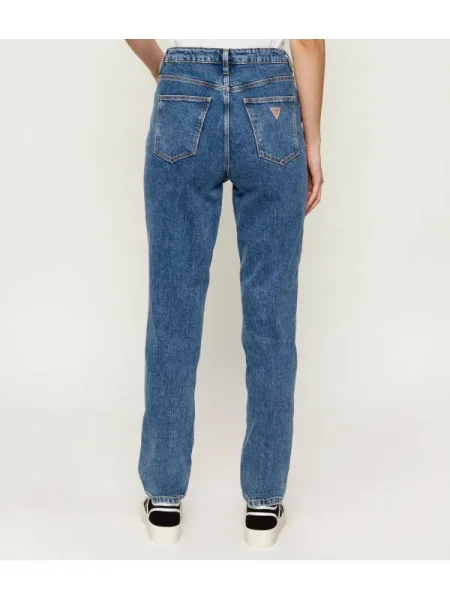 GUESS Blugi | Mom Fit albastru