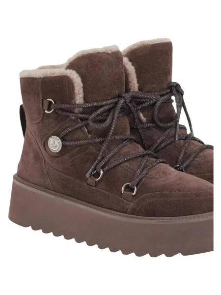 Pantofi Pinko din piele maro