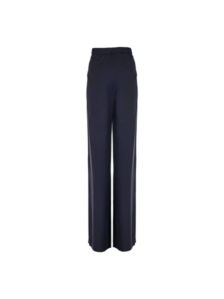 Spodnie Max Mara Studio niebieskie