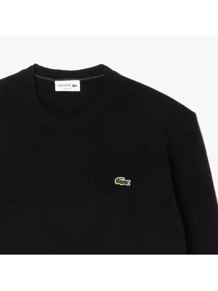 Pulover Lacoste pentru bărbați negru