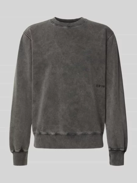Bluza o kroju relaxed fit z wyhaftowanym napisem model ‘Axiom’ Edwin