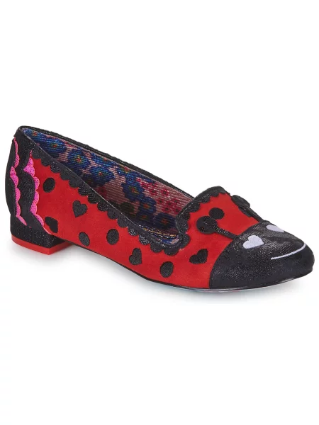 Baleríny Irregular Choice červená