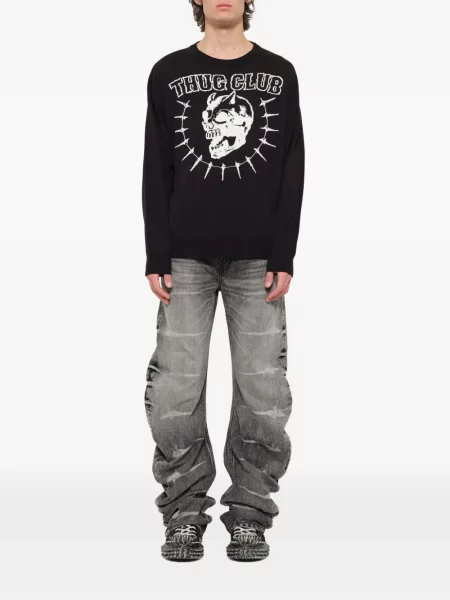 Pulover Thug Club negru