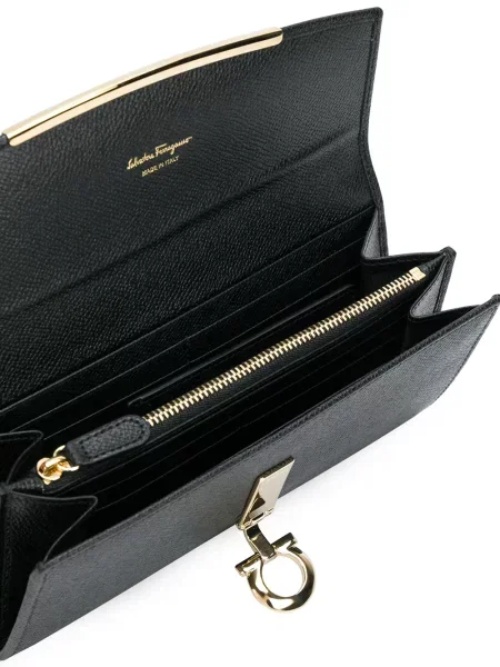 Peněženka Salvatore Ferragamo černá