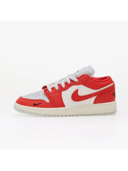 Сникърси Air Jordan 1 Low SE Pure Platinum/ Chile Red-Summit White EUR бяло