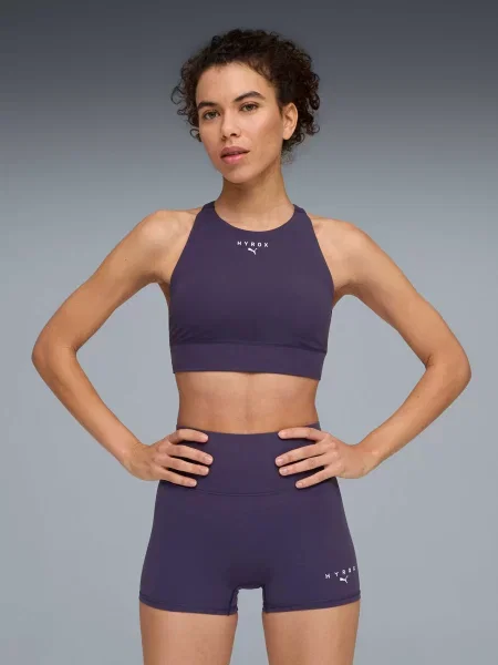 Спортивный топ Puma фиолетовый
