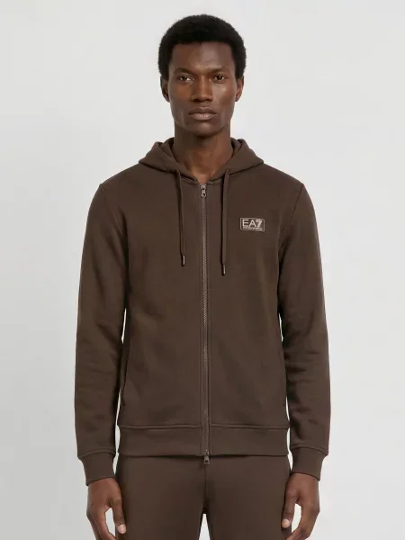 Emporio Armani Mikina hnědá