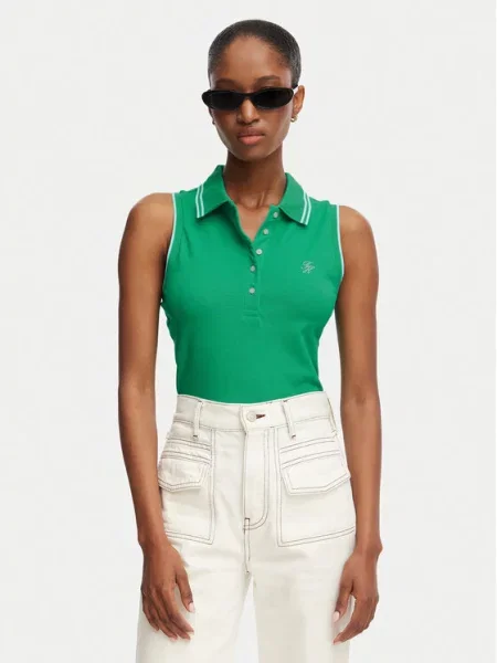 Tommy Hilfiger top za žene SUMMER zelena
