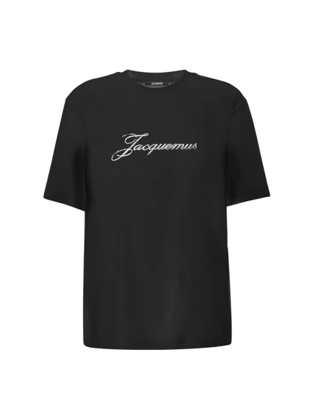 Koszulka Jacquemus z logo czarna