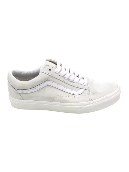 Sneakersy Vans zamszowe klasyczne białe