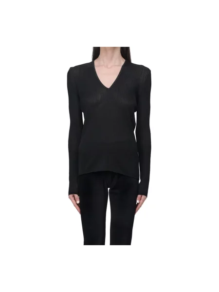 Dzianinowy top Tom Ford czarny