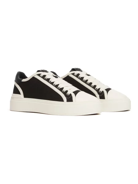 Sneakersy Mallet London skórzane czarne