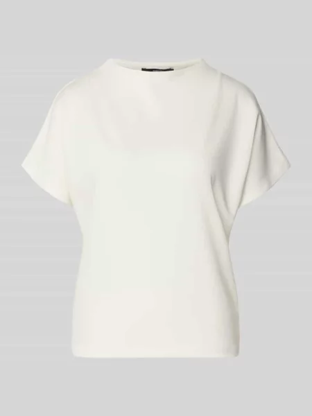 T-shirt o kroju regular fit z mieszanka model Kiline' Someday biała