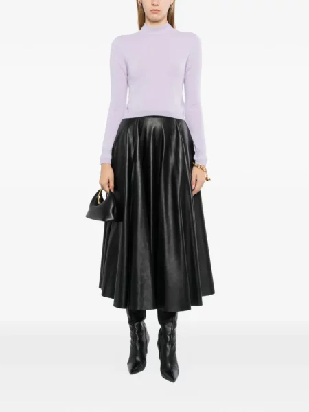 Pulover Jil Sander din cașmir violet