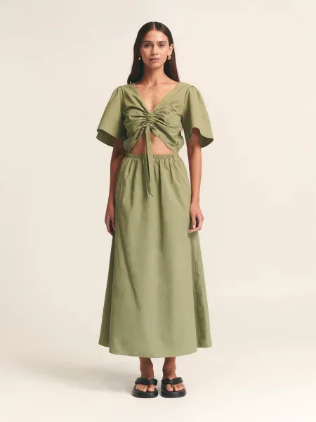 St MRLO Rochie Bobbie oliv