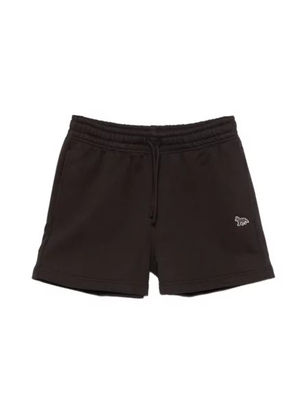 Spodenki sportowe Maison Kitsune casual brązowe
