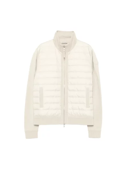 Kardigan Moncler wełniany beżowy