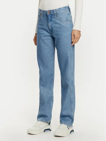 Wrangler Дънки Sunset Straight Fit син