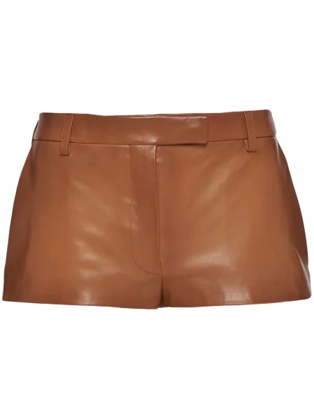 パンツ PRADA Women Shorts  Burmudas P272HSOOO14WQ F0241 Brown Szorty damskie Prada - kolekcja Jesień 2025 | Shopsy.pl