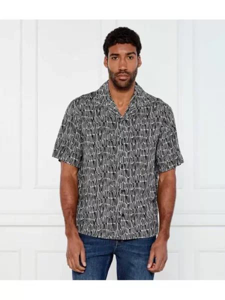 HUGO Ing Espino | Oversize fit fekete