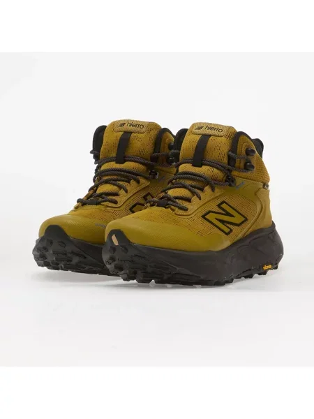Pánske bežecké topánky New Balance Fresh Foam Hierro Hiker GTX V9 brown zelená