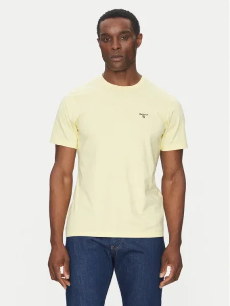 Barbour Póló Essential Sports Tailored Fit sárga