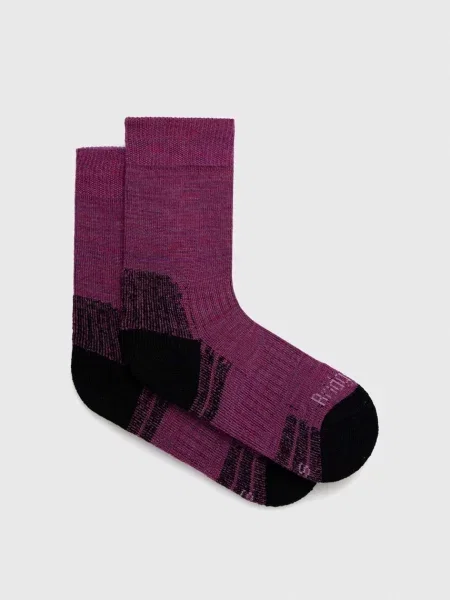Чорапи Bridgedale Lightweight Merino Performance розово