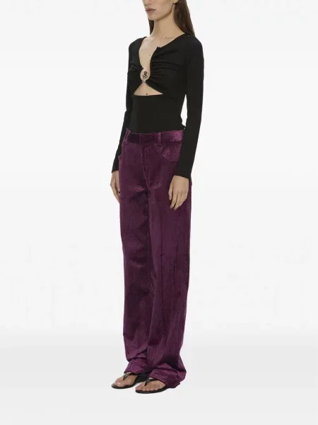 Lung top Christopher Esber negru