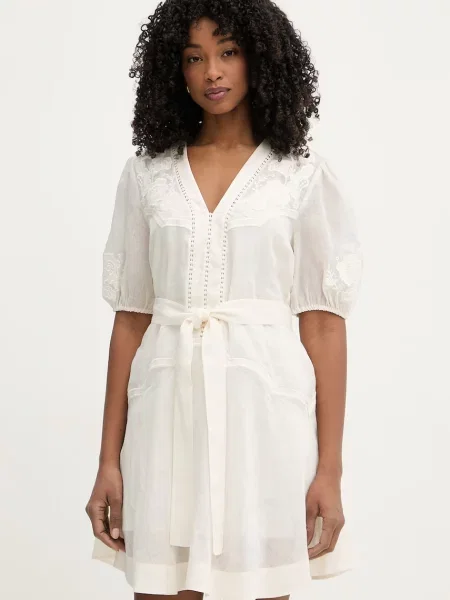 Twinset sukienka letnia beżowa