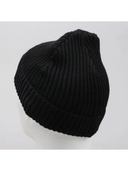 Zimní čepice Patagonia Fishermans Rolled Beanie black černý