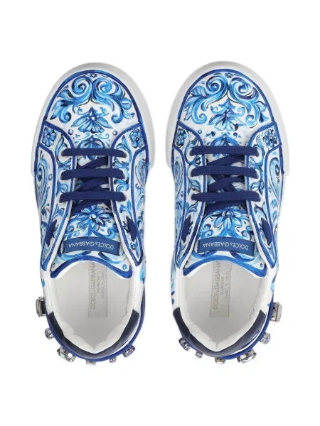 Dětské tenisky Dolce & Gabbana Portofino bílé