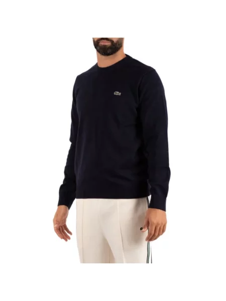 Sweter Lacoste niebieski