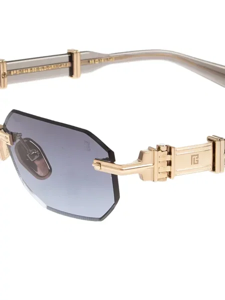 Ochelari de soare Balmain cu imprimeu geometric negru